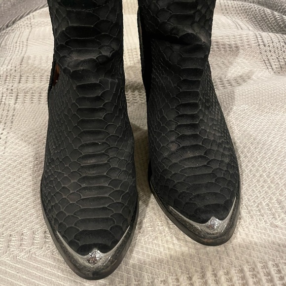 Jeffrey Campbell black bootie - Picture 2 of 4